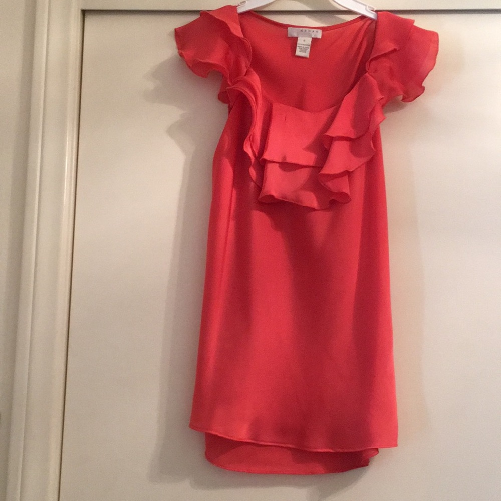 Coral Blouse